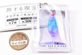 Tabi suru kissa Clear Keychain [6.Scarlet sky]