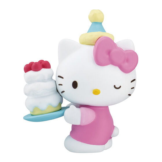 Sanrio Characters Minnadeoiwai Figure [3.Hello Kitty]