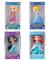 Disney Q Posket Miniature Collection [All 4 type set(Full Complete)]