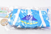 Hot Bath Time Sauna Hat Kinchaku Pouch [4.Blue Sauna Hat]