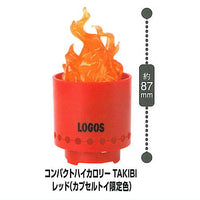 LOGOS TAKIBI Miniature Collection [6.Compact High Calorie TAKIBI Red (capsule toy limited color)]