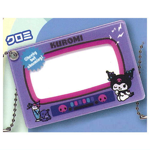 Sanrio Characters TV Type Frame Keychain [1.Kuromi]