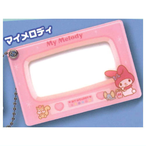 Sanrio Characters TV Type Frame Keychain [2.My Melody]