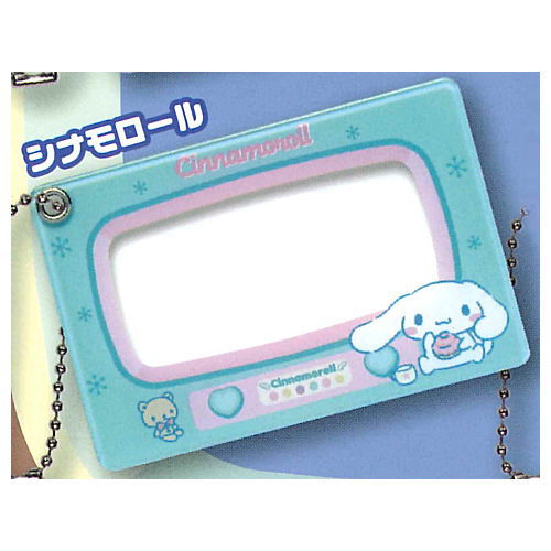 Sanrio Characters TV Type Frame Keychain [4.Cinnamoroll]