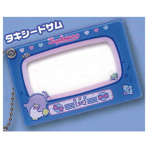 Sanrio Characters TV Type Frame Keychain [5.Tuxedo Sam]