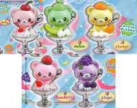 SWEETY! Narikiri Fruit Bear Dessert Mascot [All 5 type set (Full Complete)]