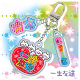 Kamio Japan Characters 3-piece Acrylic Keychain [6.Issho tomodachi]
