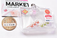 Animal Market Shakashaka Acrylic Key Charm [6.Rabbit Kushidango]