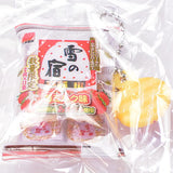 Yuki no Yado with osenbei mascot Miniature Charm Collection Part.2 [7.Secret : Strawberry milk]