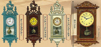 Antique Style Series Miniture Pendule Murale [All 4 type set(Full Complete)]