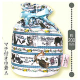 PETER RABBIT Ribbon Pouch Collection [3.Gusseted Kinchaku A]