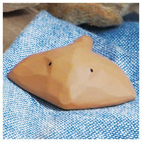 Wood carving artist Seiji Kawasaki Wood Carving Animals Mascot Figure Part.3 [3.Stingray]