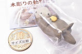 Wood carving artist Seiji Kawasaki Wood Carving Animals Mascot Figure Part.3 [4.Sea otter]