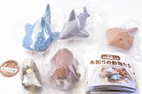 Wood carving artist Seiji Kawasaki Wood Carving Animals Mascot Figure Part.3 [Normal 5 type set (Secret are NOT including)]