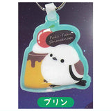 Fukufuku Shimaenaga Pikarin Light Keychain sweet [2.Pudding]