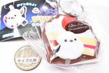 Fukufuku Shimaenaga Pikarin Light Keychain sweet [3.Cake]