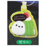 Fukufuku Shimaenaga Pikarin Light Keychain sweet [4.Jelly]