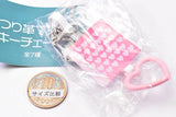 Tsurikawa keychain [3.Pink + heart sticker]