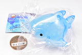 Mochikko Shark Clears sofubi Cool Sky [1.Deep Blue]