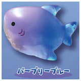 Mochikko Shark Clears sofubi Cool Sky [3.Purple Blue]