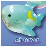 Mochikko Shark Clears sofubi Cool Sky [5.Sky Aqua]