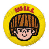 Netflix Series Stranger Things embroidery can badge [4.Will]