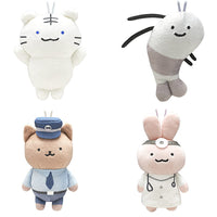 White Tiger and Black Tiger stuffed toy [All 4 type set(Full Complete)]