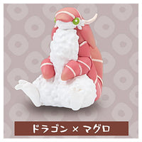 Sushi Dragon Mascot Ball Chain Part.2 [2.Dragon x Maguro]