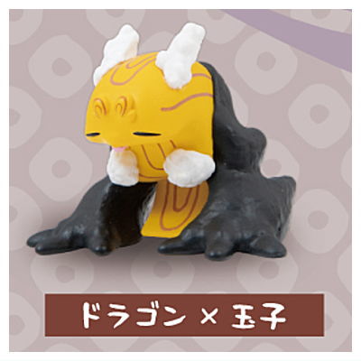 Sushi Dragon Mascot Ball Chain Part.2 [3.Dragon x Tamago]