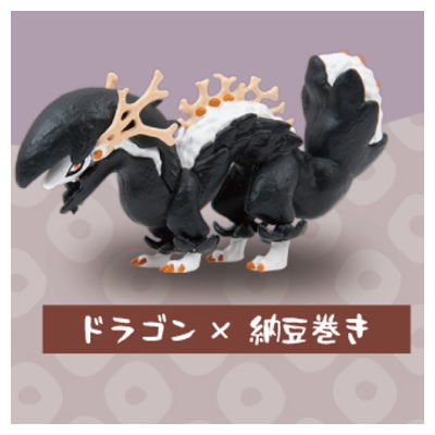 Sushi Dragon Mascot Ball Chain Part.2 [5.Dragon x Nattomaki]