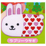 Usacolle Friends Rubber Mirror Mascot [3.Lovely usagi]
