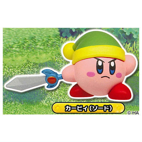 Kirby Wii Deluxe Tenohira Mascot [3.Kirby (Sword)]