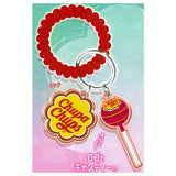 Chupa Chups Spring Rubber Keychain [1.Red]