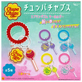 Chupa Chups Spring Rubber Keychain [All 5 type set(Full Complete)]