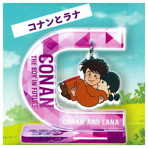Future Boy Conan Yurayura Acrylic stand [3.Conan and Lana]