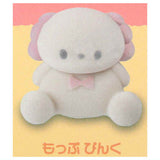 Mopuchapu mofumofu sofubi flocky mascot [1.Mop Pink]