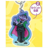 Sesame Street Mejirushi Acrylic Charm [2.Count von Count]