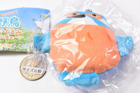 Fly! Wild Bird Plush Ball Chain [2.Kingfisher]