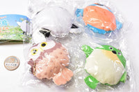 Fly! Wild Bird Plush Ball Chain [All 4 type set(Full Complete)]