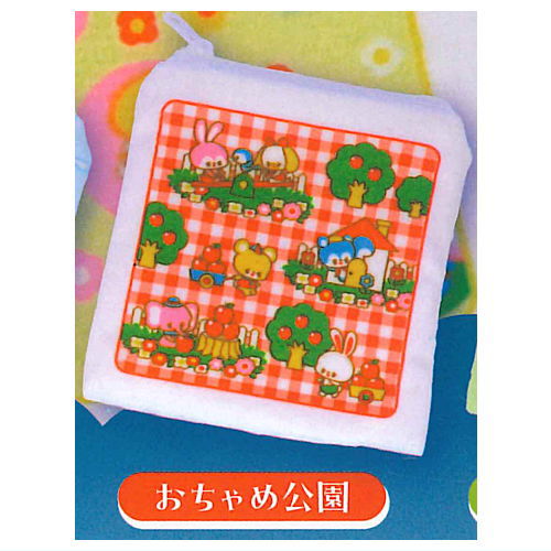 Ochame Friends Fukafuka Ofuton Pouch [3.Ochame Park]