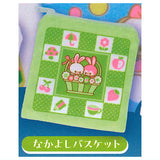 Ochame Friends Fukafuka Ofuton Pouch [4.Nakayoshi Basket]