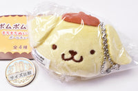 Pompompurin Mochimochi Plush Ball Chain [3.Omanju]