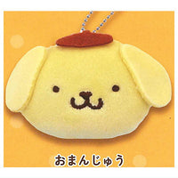 Pompompurin Mochimochi Plush Ball Chain [3.Omanju]