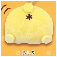 Pompompurin Mochimochi Plush Ball Chain [4.Oshiri]