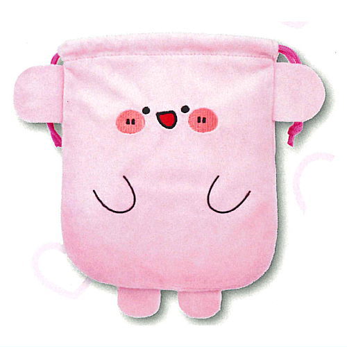 Asamimichan pouch & drawstring bag [1.A]