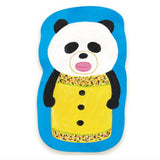 Panda spoon Funwari die cut pouch [4.Furikake Panda]
