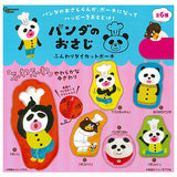 Panda spoon Funwari die cut pouch [All 6 type set (Full Complete)]