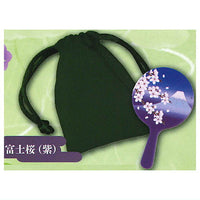 Hannari hand mirror mascot Part.2 [3.Fujisakura (purple)]