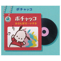 Hapidanbui Record-shaped ball chain [4.Pochacco]