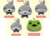 Odekake Kozame Face Plush Mascot [All 5 type set(Full Complete)]